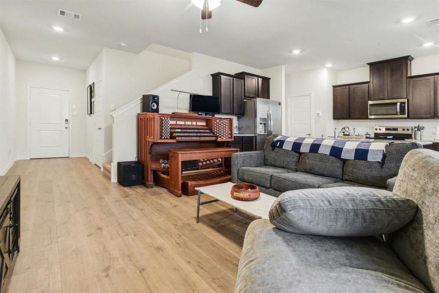 Furnished interior view inside a new home in , Anna (Image 10).
