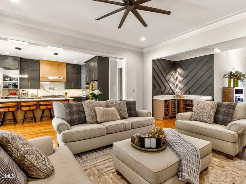 Family Room To Kitchen