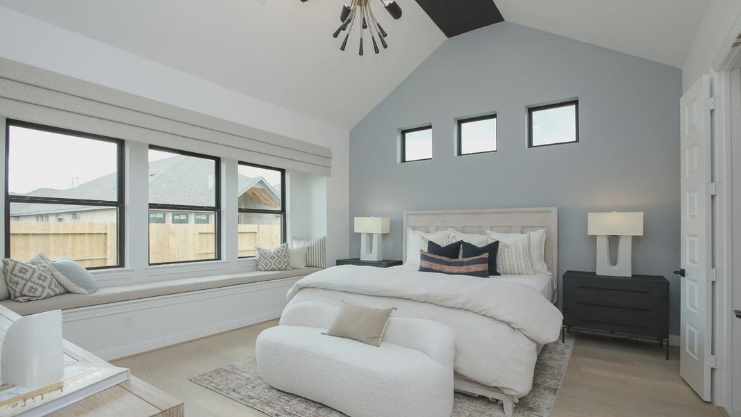 Furnished interior view inside a new home in Piedmont, San Antonio (Image 30).