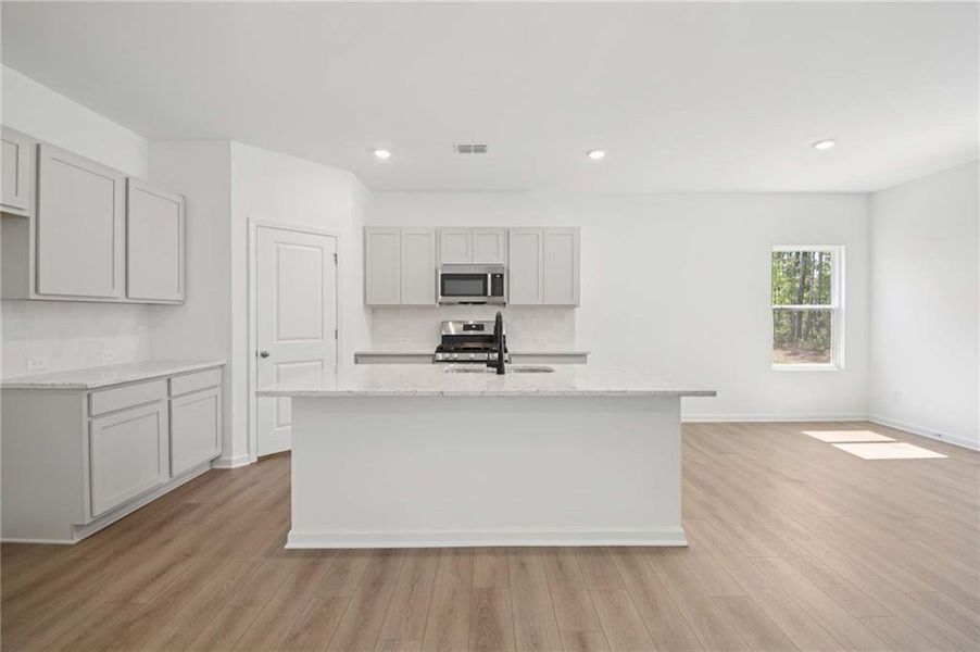 Furnished interior view inside a new home in The Pointe at Heron Bay, Locust Grove (Image 12).