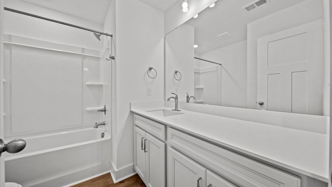 Furnished interior view inside a new home in Gresham Station, Simpsonville (Image 14).