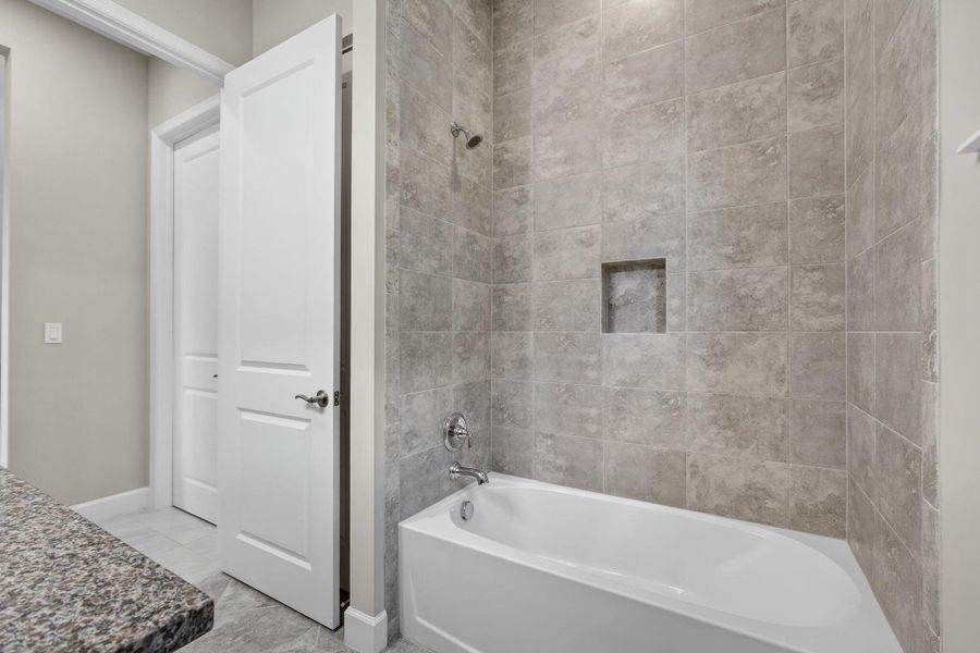 Furnished interior view inside a new home in , The Acreage (Image 56).