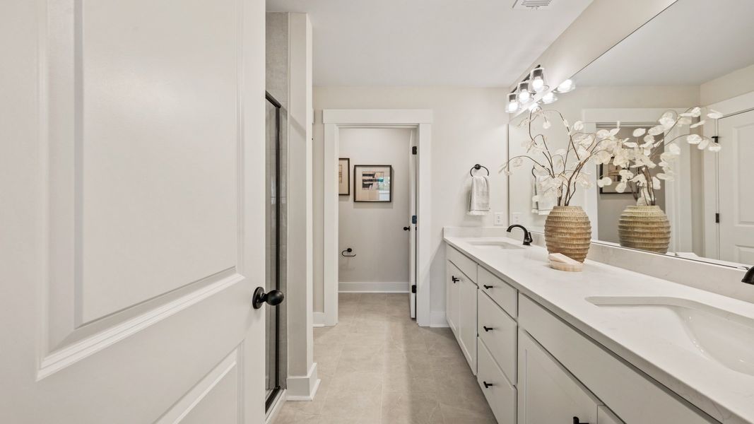 Representative furnished interior of a home built from the Jennings by DRB Homes in Clear Springs Townhomes, North Charleston (Image 13). Representative furnished interior of a home built from the Jennings by DRB Homes in Clear Springs Townhomes, North Charleston (Image 13).