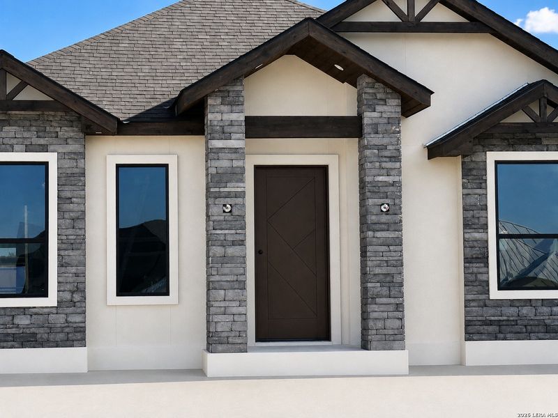 Exterior details and patio area of a home in , Eagle Pass (Image 4). Exterior details and patio area of a home in , Eagle Pass (Image 4).
