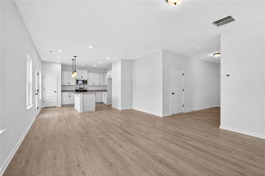 Spacious, unfurnished interior of a new home in The Stiles, Cartersville (Image 21).