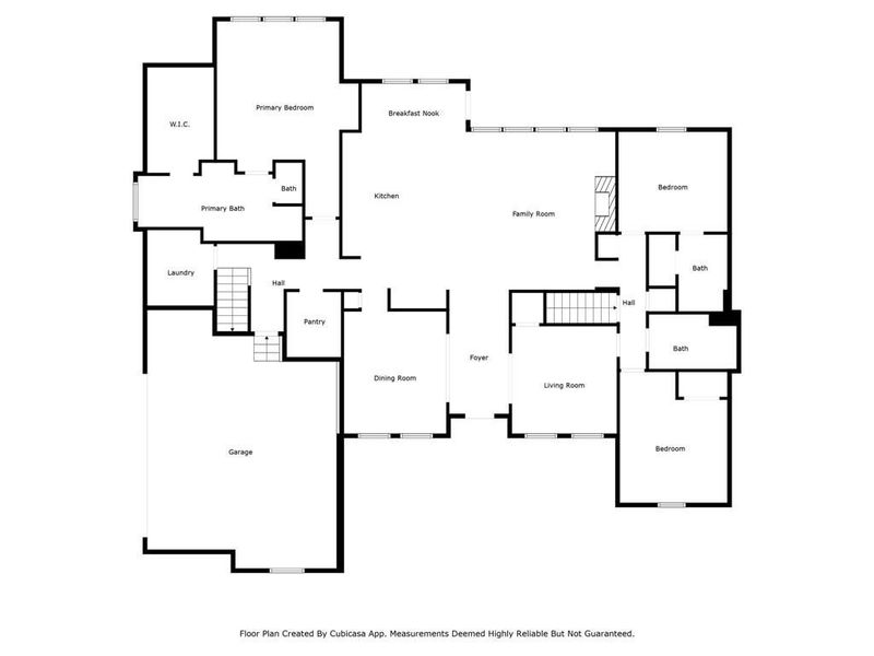 2D floor plan layout of this home in , Mableton, GA (Image 4).