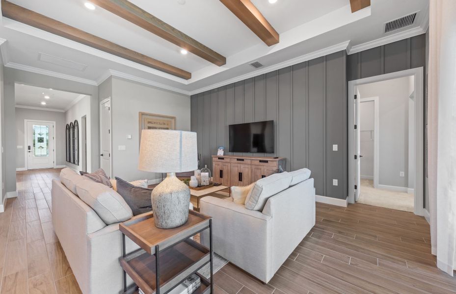 Furnished interior view inside a new home in Highpointe, Stuart (Image 27).