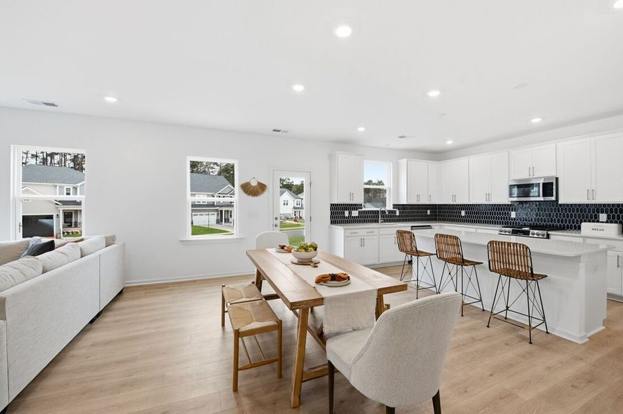 Representative furnished interior of a home built from the Bedford by Taylor Morrison in Hickory Grove, Sanford (Image 6).