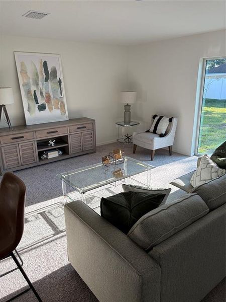 Furnished interior view inside a new home in Palm Coast: Value Collection, Palm Coast (Image 7).