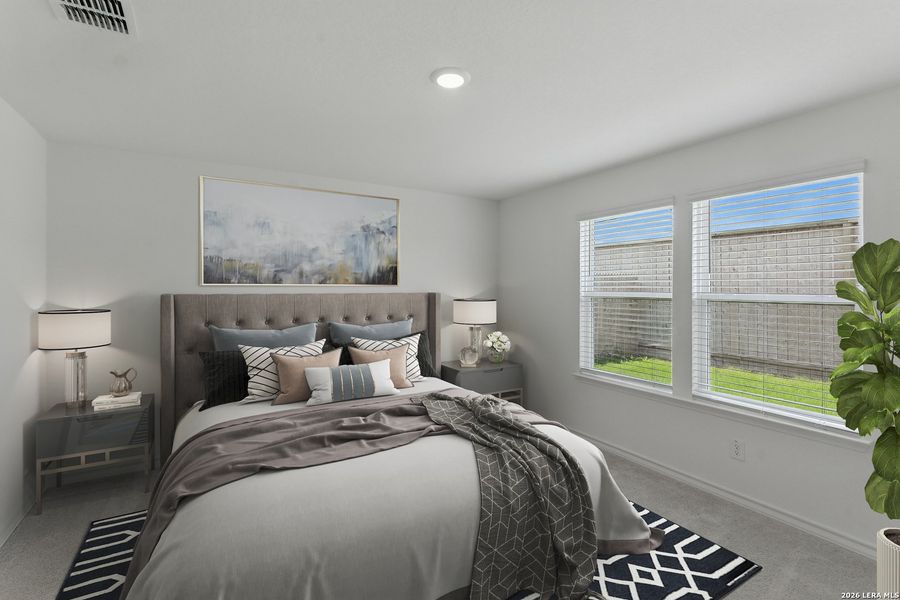 Furnished interior view inside a new home in Dove Song, Marion (Image 4).