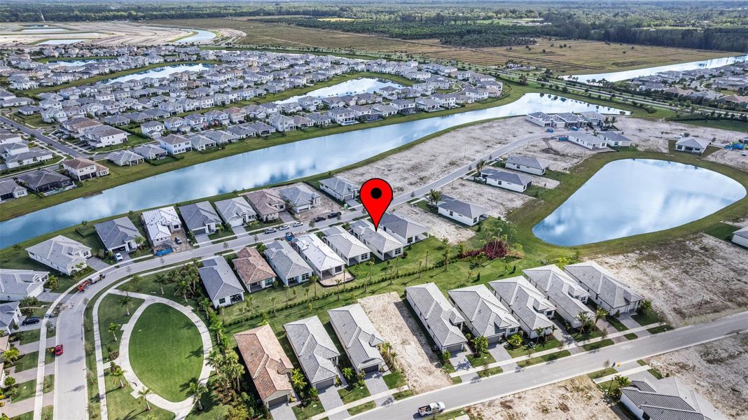 Exterior details and patio area of a home in Cresswind Palm Beach at Westlake, Westlake (Image 3). Exterior details and patio area of a home in Cresswind Palm Beach at Westlake, Westlake (Image 3).