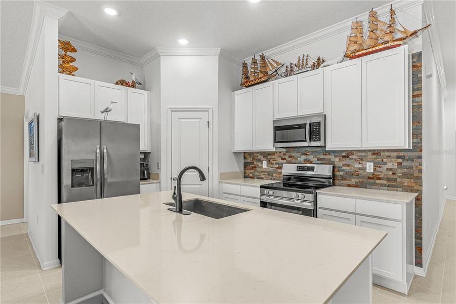 Furnished interior view inside a new home in The Parks at Edgewater, Edgewater (Image 5).