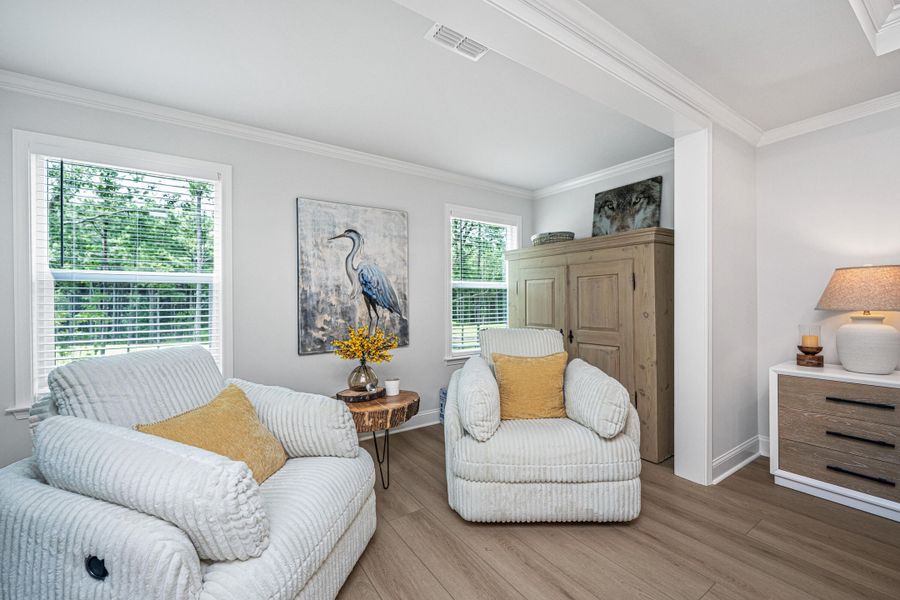 Furnished interior view inside a new home in Sea Island Preserve, Johns Island (Image 39).