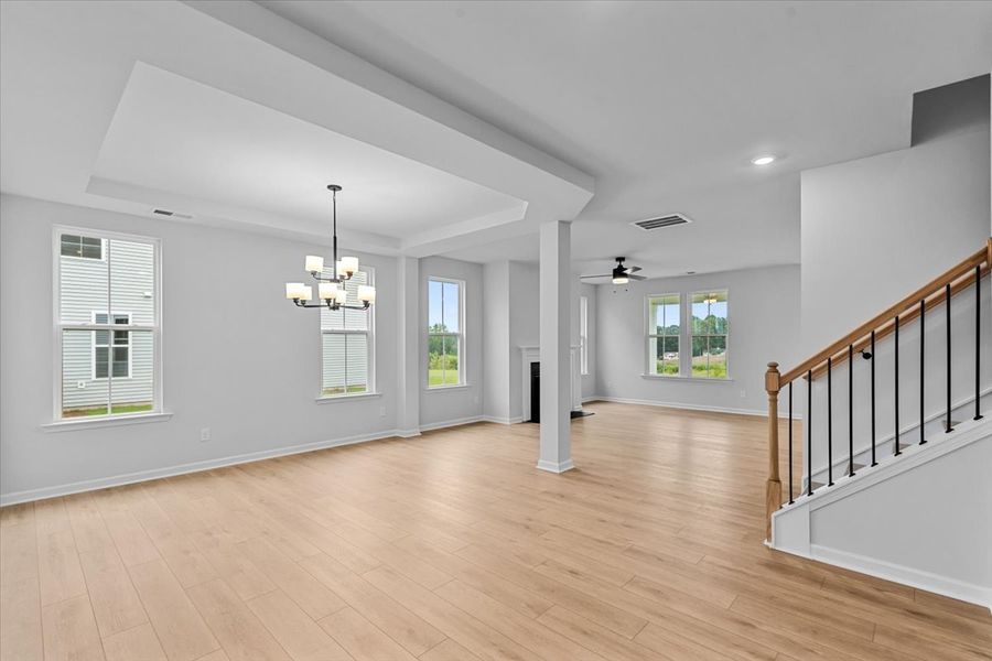 Spacious, unfurnished interior of a new home in Fieldstone, Lexington (Image 18).