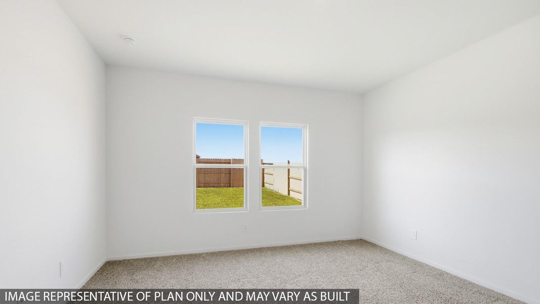 Spacious, unfurnished interior of a new home in New Waverly Station, New Waverly (Image 13).