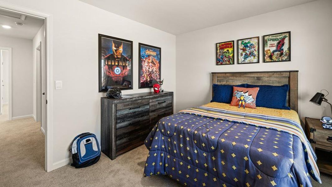 Furnished interior view inside a new home in Thompson Ridge, Dallas (Image 22).