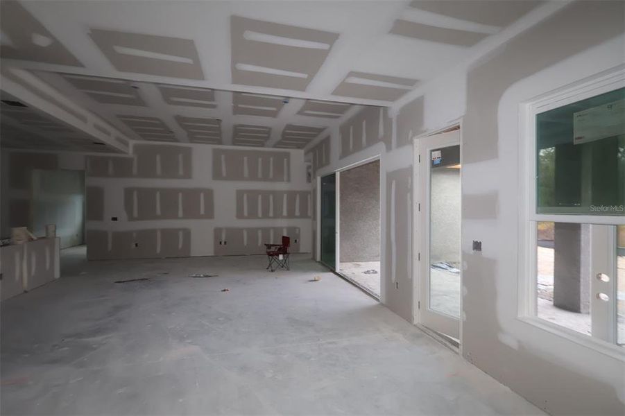 In-progress construction of a new home in Chapel Crossings – Classic Series, Wesley Chapel, FL (Image 4).