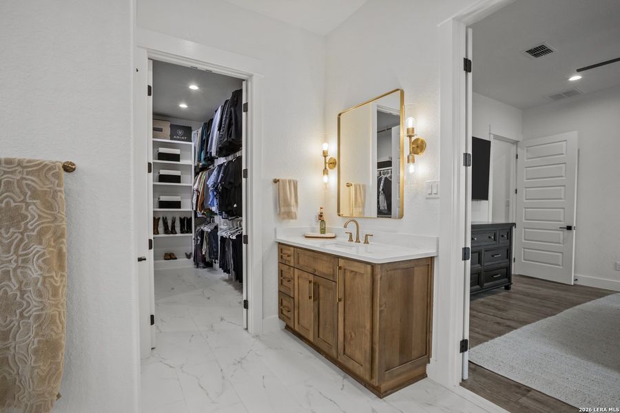 Furnished interior view inside a new home in , Bulverde (Image 38).