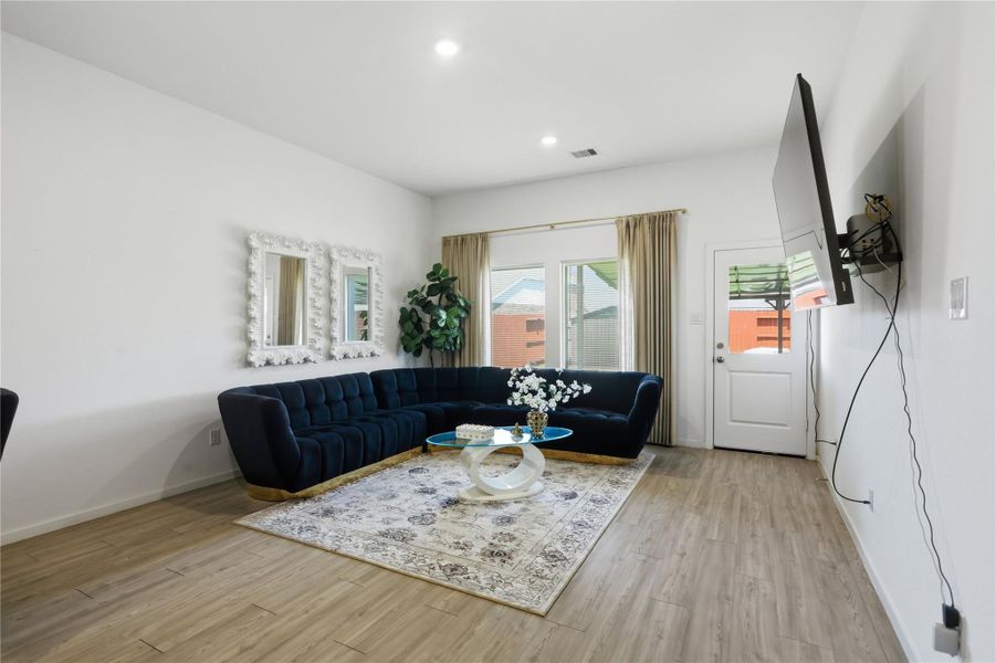 View of the living room