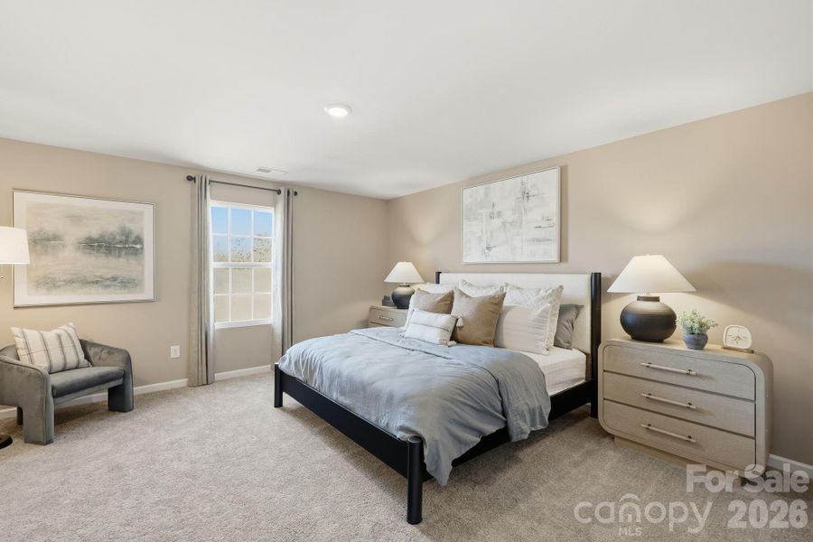 Representative photos of model home