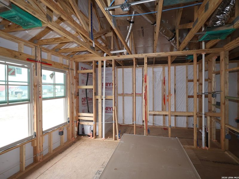 In-progress construction of a new home in Paloma Park, Converse, TX (Image 42).