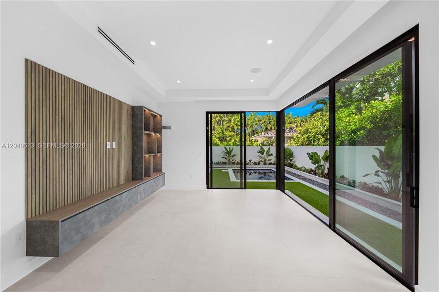 Spacious, unfurnished interior of a new home in , Coral Gables (Image 12). Spacious, unfurnished interior of a new home in , Coral Gables (Image 12).
