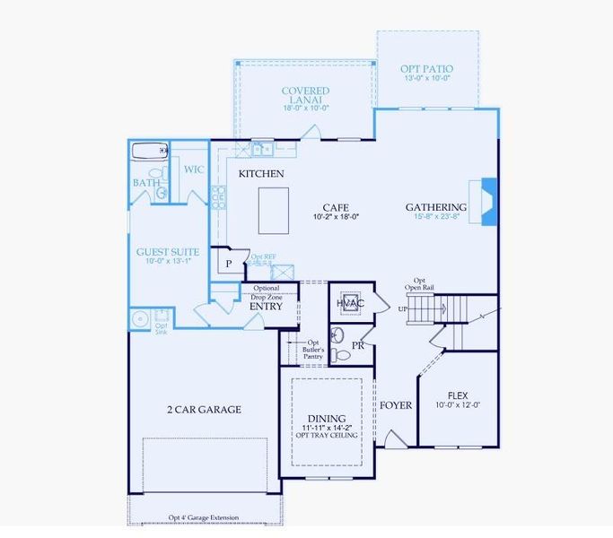 2D floor plan layout of this home in Oakwood, Cumming, GA (Image 3). 2D floor plan layout of this home in Oakwood, Cumming, GA (Image 3).