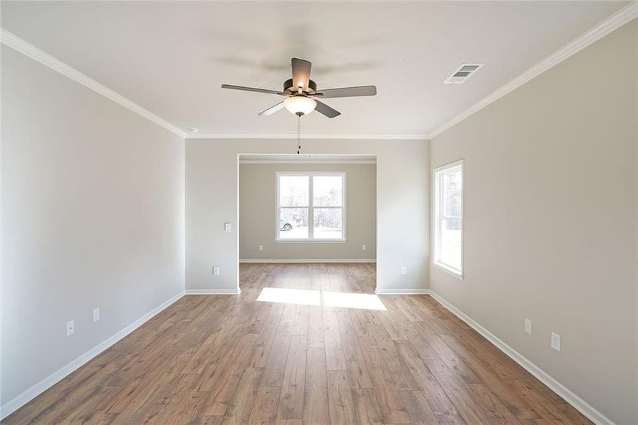 Spacious, unfurnished interior of a new home in , Dawsonville (Image 30).