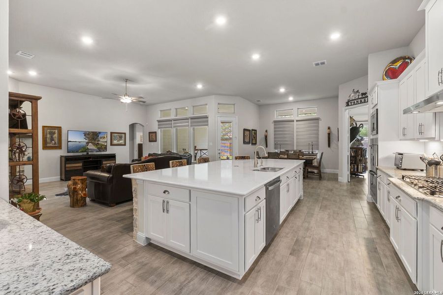 Furnished interior view inside a new home in Elkhorn Ridge, Boerne (Image 14).