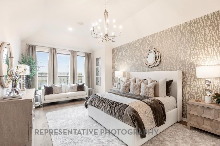Furnished interior view inside a new home in Briarley, Montgomery (Image 11).