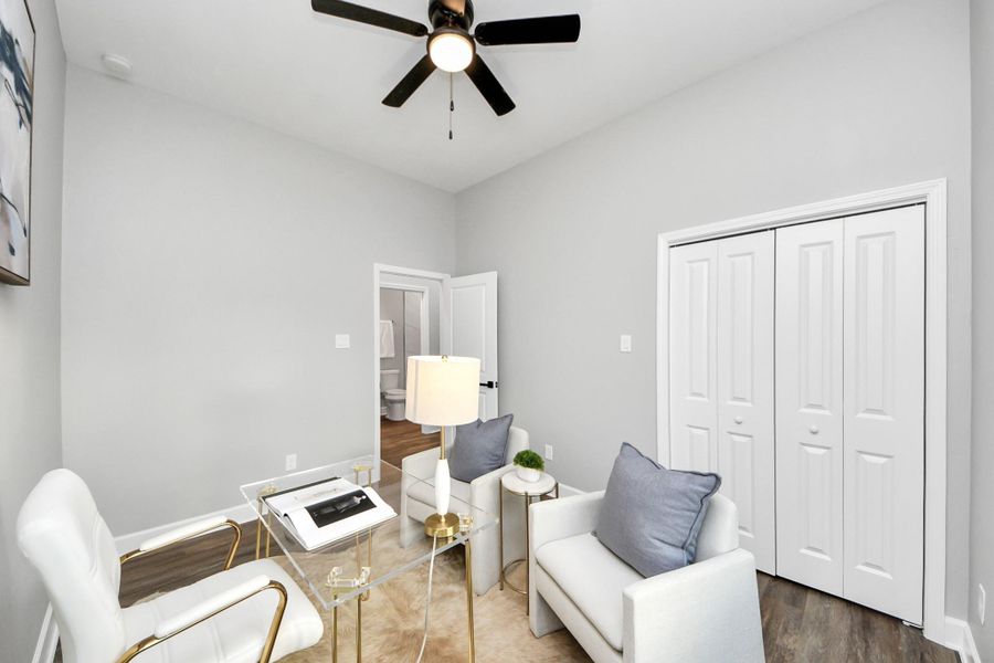 Furnished interior view inside a new home in , Houston (Image 14).