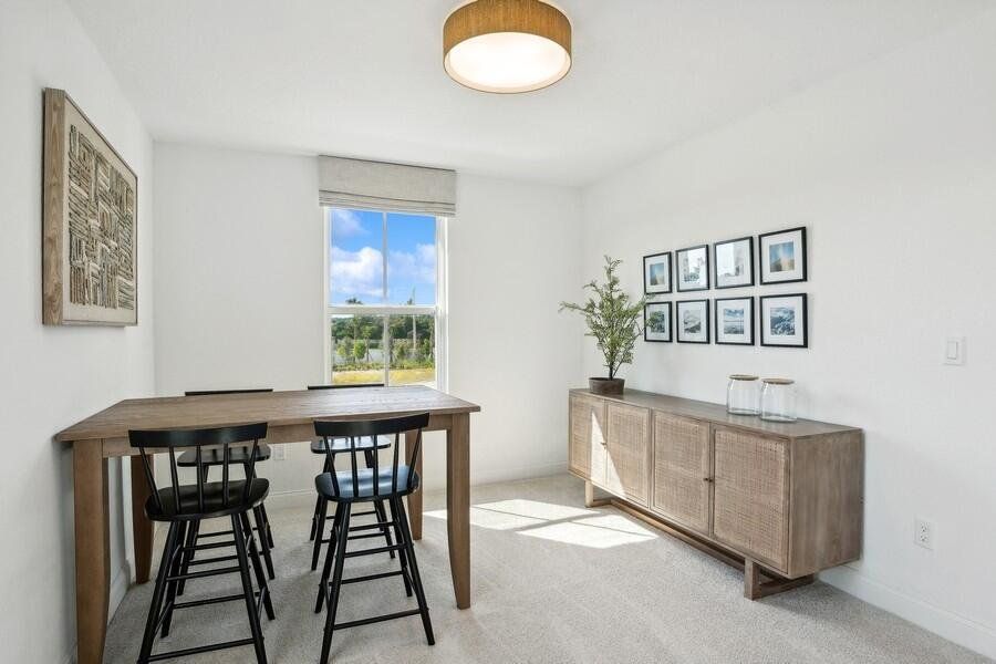 Furnished interior view inside a new home in , Stuart (Image 9).