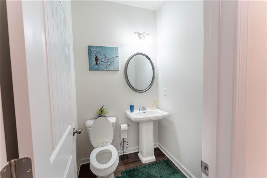 Furnished interior view inside a new home in , Sugar Hill (Image 28). Furnished interior view inside a new home in , Sugar Hill (Image 28).