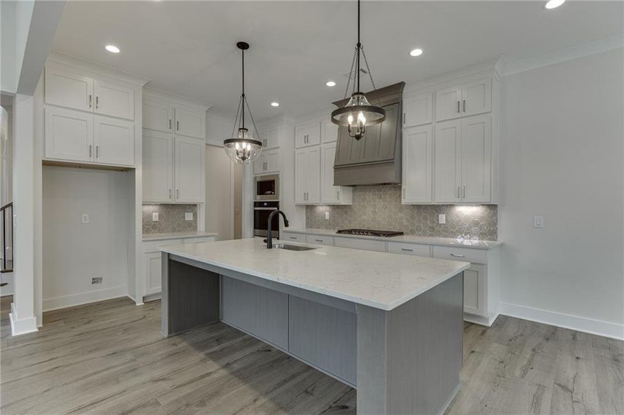Furnished interior view inside a new home in , Cumming (Image 10).