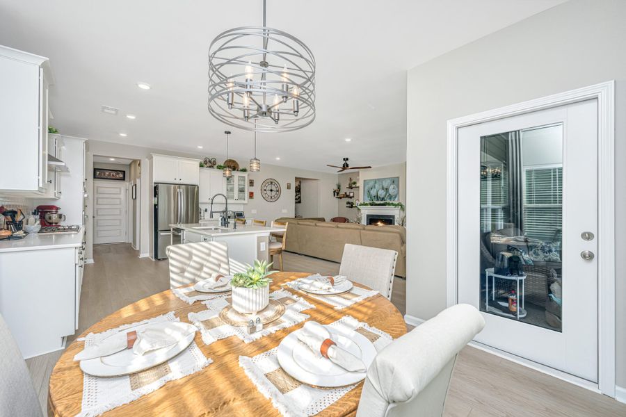 Furnished interior view inside a new home in , Summerville (Image 36).