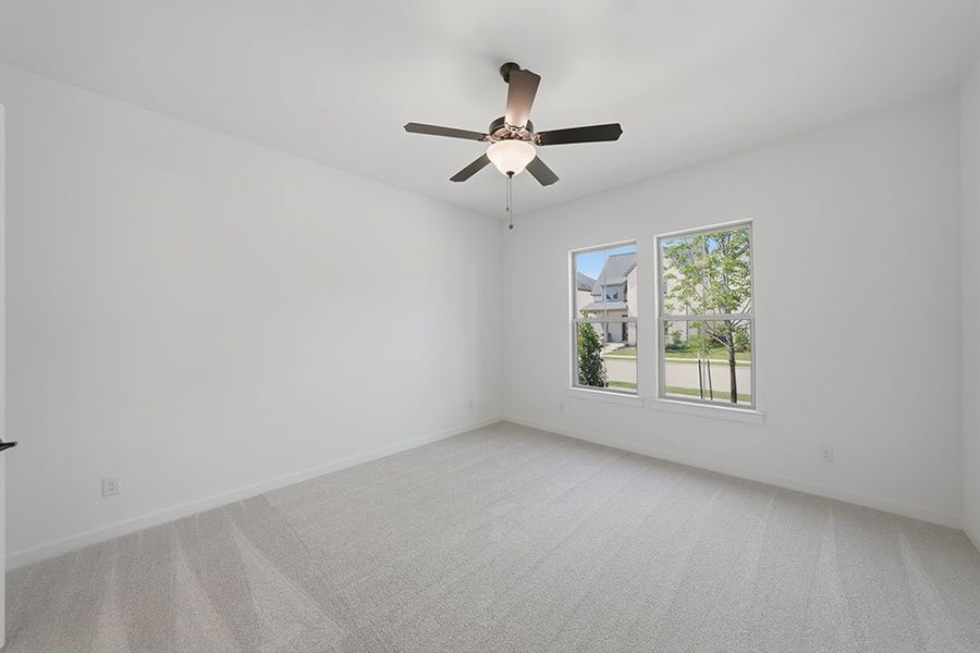 Spacious, unfurnished interior of a new home in Light Farms Brenham - 40' Lots, Celina (Image 30). Spacious, unfurnished interior of a new home in Light Farms Brenham - 40' Lots, Celina (Image 30).