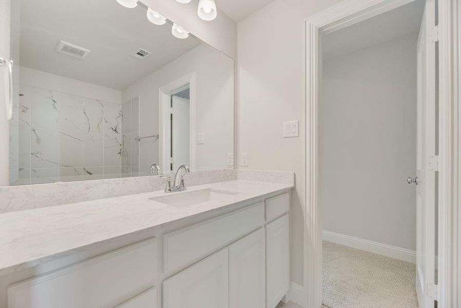 Furnished interior view inside a new home in Edgewater, Fate (Image 4). Furnished interior view inside a new home in Edgewater, Fate (Image 4).