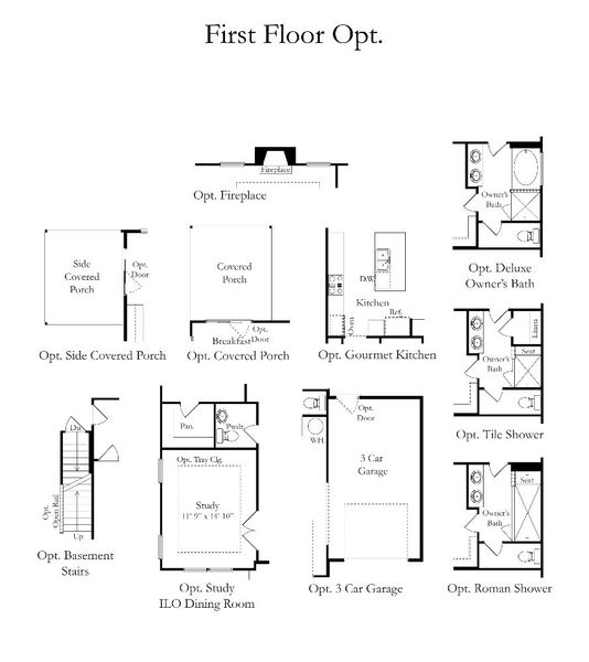 2D floor plan layout for the Middleton by DRB Homes in Hinson Farm, Fountain Inn, SC (Image 5). 2D floor plan layout for the Middleton by DRB Homes in Hinson Farm, Fountain Inn, SC (Image 5).