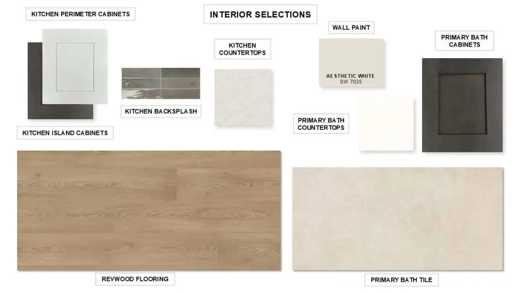 Sample of building materials used in homes in Artavia, Conroe (Image 8). Sample of building materials used in homes in Artavia, Conroe (Image 8).