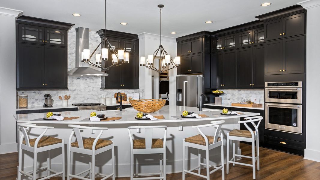 Representative furnished interior of a home built from the The Inspire by DRB Elevate. in Brook Run, Fort Mill (Image 9).