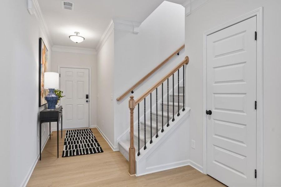 Spacious, unfurnished interior of a new home in Summit at Gateway, Jasper (Image 19). Spacious, unfurnished interior of a new home in Summit at Gateway, Jasper (Image 19).