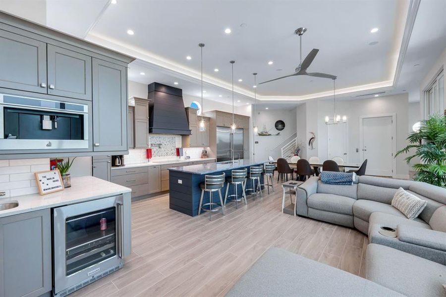 Furnished interior view inside a new home in , Cape Coral (Image 9).