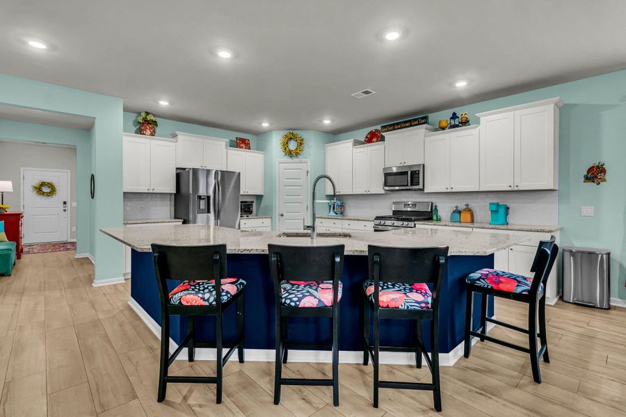 Furnished interior view inside a new home in Heron's Walk at Summers Corner, Summerville (Image 8).