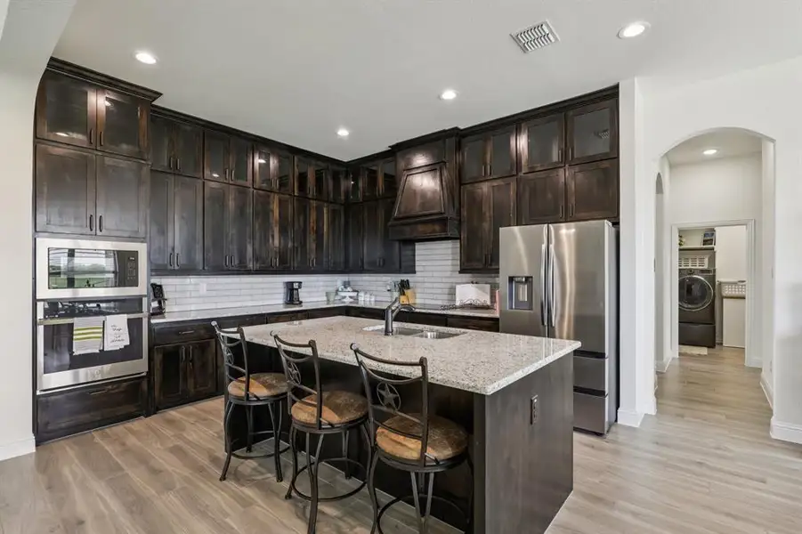 Furnished interior view inside a new home in , Waxahachie (Image 9).