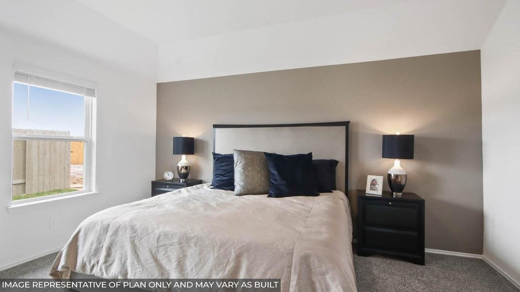 Furnished interior view inside a new home in , Crosby (Image 13).