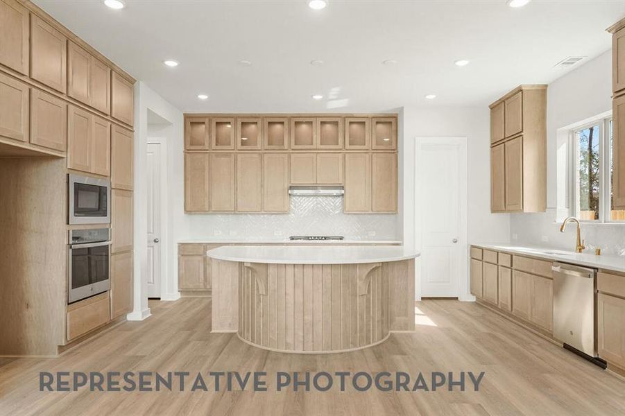 Furnished interior view inside a new home in Goodland, Midlothian (Image 5).