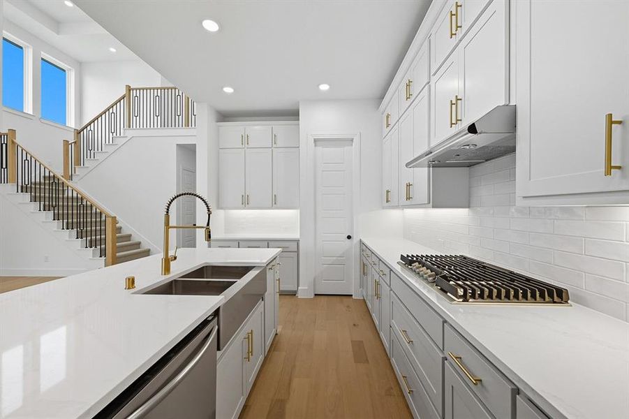 Furnished interior view inside a new home in Sandbrock Ranch: 50ft. lots, Aubrey (Image 5). Furnished interior view inside a new home in Sandbrock Ranch: 50ft. lots, Aubrey (Image 5).