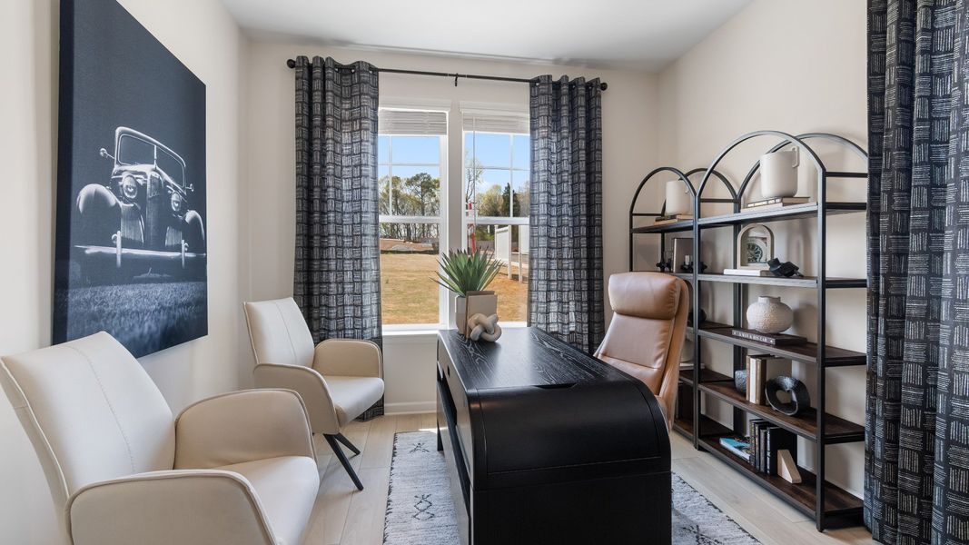 Furnished interior view inside a new home in Daybreak, Newnan (Image 7).