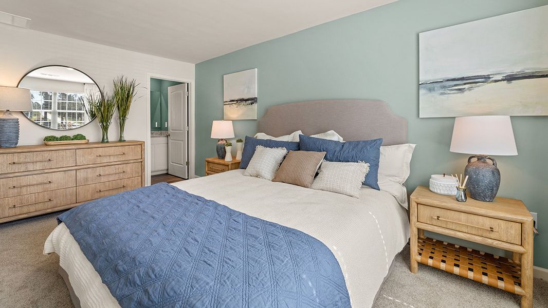 Furnished interior view inside a new home in Old Summerville Village, Rome (Image 17).