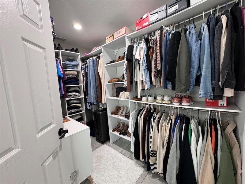 Primary Closet